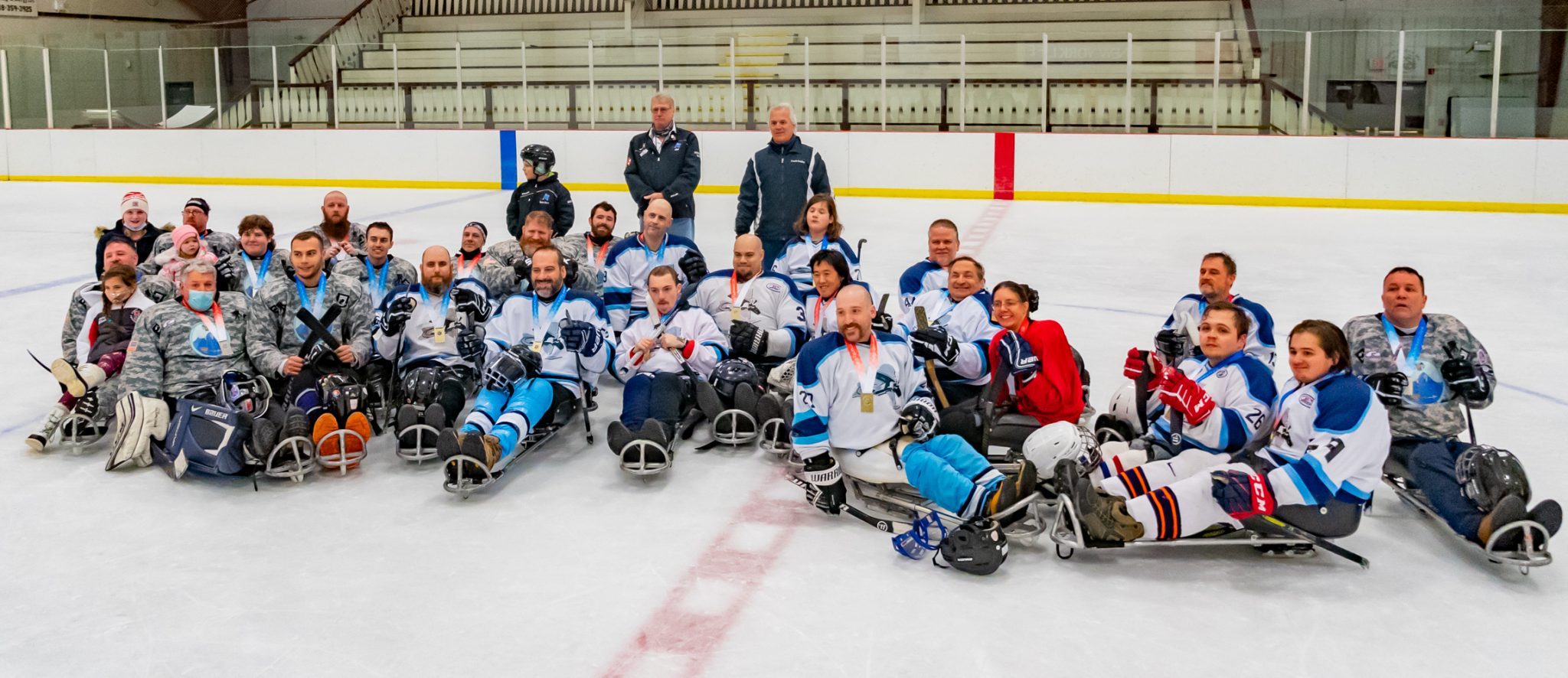 Adaptive Sled Hockey Championship Game ESWG Media 2022 Photography